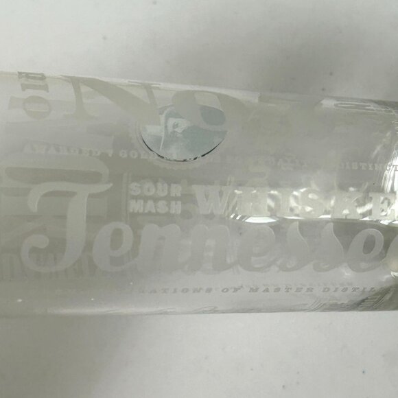 Jack Daniels High Ball Glass Tennessee Whiskey Tall Silver Rim Sour Mash - Picture 4 of 10